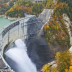 Kurobe Dam in Autumn